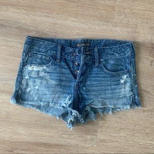 Denim Cut Off Shorts